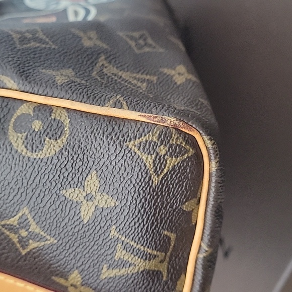 Louis Vuitton Limited Edition World Tour Speedy 30 Bandouliere Bag - Picture 6 of 15